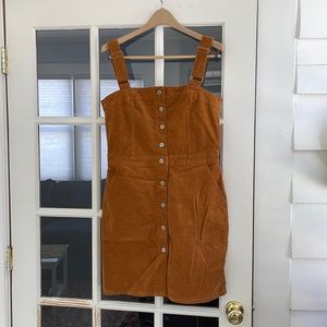 Gap Corduroy Button up dress